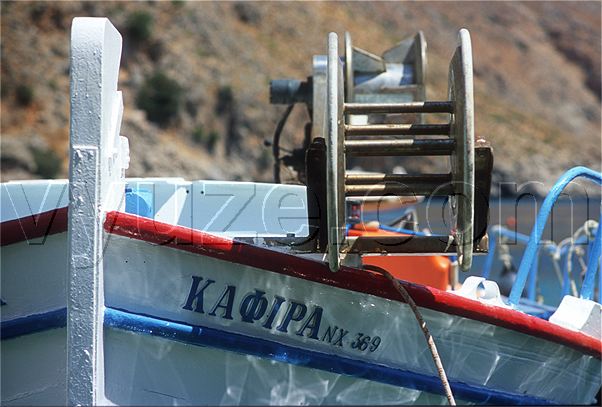 Fishing boat / Location: Loutro, Crete, Greece