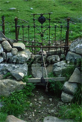 Iron gate / Location: Clare Island, Co. Mayo, Ireland