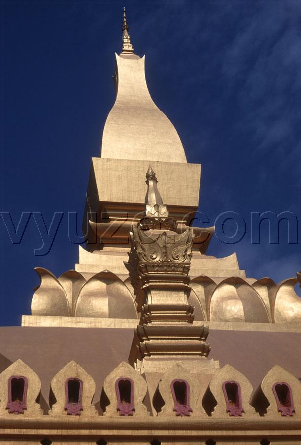 Stupa / Location: Vientiane, Laos